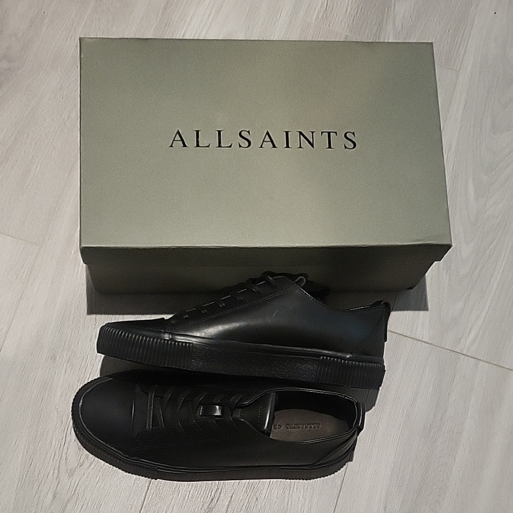 All Saints Black Sneakers for Men